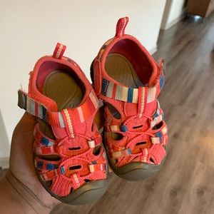 Keen Toddler Pink Hiking Shoes